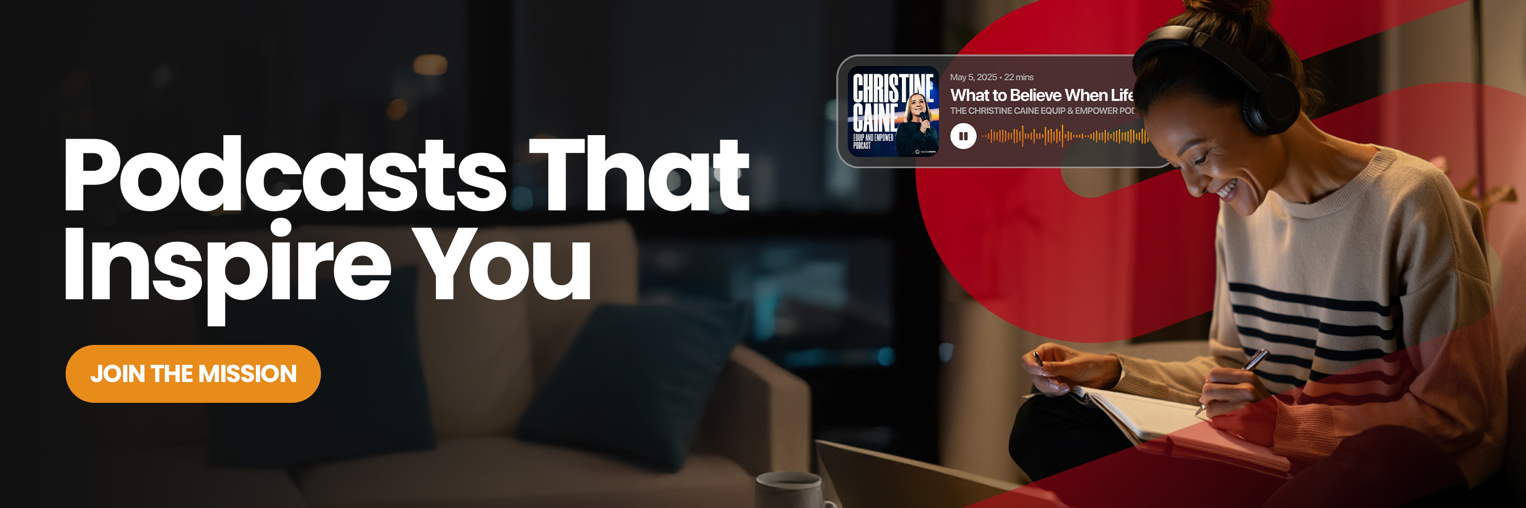 Christine Caine - Pledge Drive